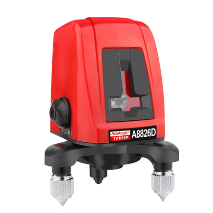 A8826D ระดับเลเซอร์ 3D Self Leveling 2 เส้นเลเซอร์แนวนอนแนวตั้งเลเซอร์ระดับ 360 ขาตั้งกล้องมินิเลเซอร์ระดับ