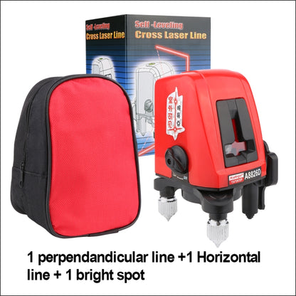 A8826D ระดับเลเซอร์ 3D Self Leveling 2 เส้นเลเซอร์แนวนอนแนวตั้งเลเซอร์ระดับ 360 ขาตั้งกล้องมินิเลเซอร์ระดับ