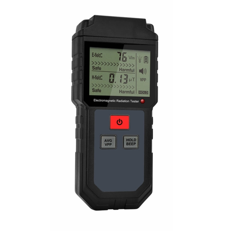 RZ825 เครื่องทดสอบรังสีแม่เหล็กไฟฟ้าแบบพกพาดิจิตอลคริสตัลเหลวสนามแม่เหล็กไฟฟ้า EMF Meter เครื่องมือวัดสำหรับคอมพิวเตอร์โทรศัพท์มือถือ, RZ825