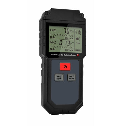 RZ825 เครื่องทดสอบรังสีแม่เหล็กไฟฟ้าแบบพกพาดิจิตอลคริสตัลเหลวสนามแม่เหล็กไฟฟ้า EMF Meter เครื่องมือวัดสำหรับคอมพิวเตอร์โทรศัพท์มือถือ, RZ825
