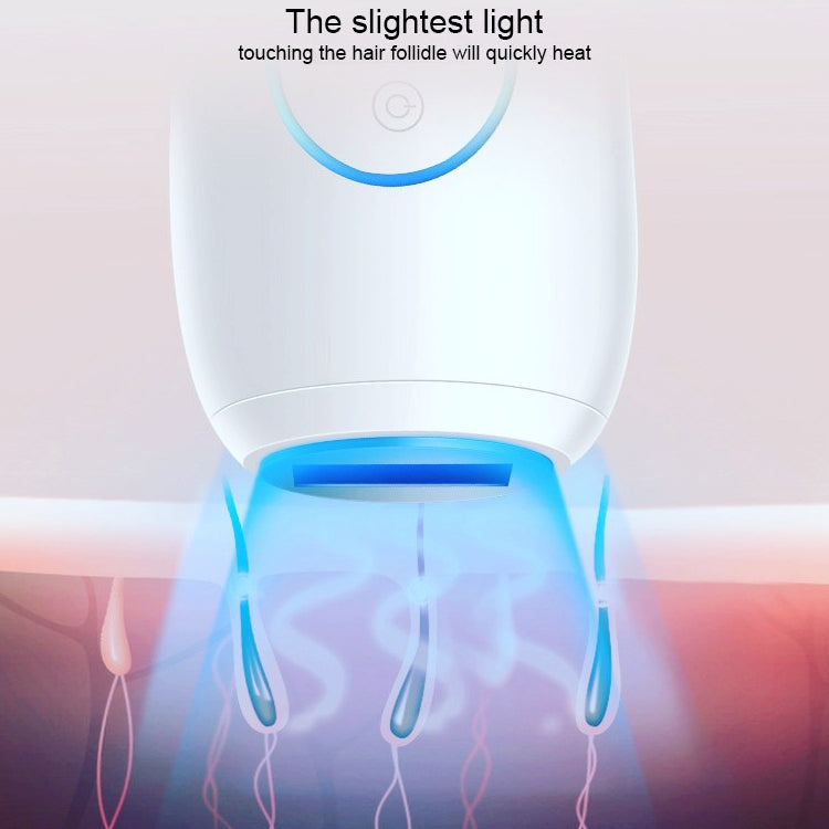 K_SKIN KD506A เครื่องกำจัดขนในครัวเรือน Freezing Photon เครื่องมือกำจัดขน 5 ระดับความเข้มของแสงสำหรับแก้มรักแร้ขากลับ