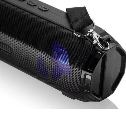 LZ33 LED แบบพกพาลำโพงไร้สายบลูทูธสเตอริโอลำโพงเพลงสำหรับคอมพิวเตอร์ TF FM