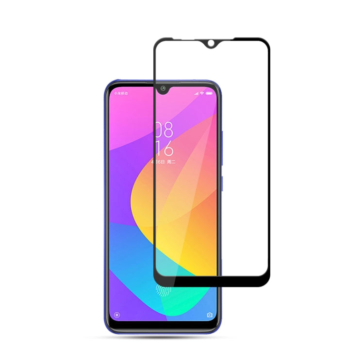 mocolo 0.33mm 9H 2.5D เต็มกาวฟิล์มกระจกนิรภัยสำหรับ Xiaomi Mi CC9e, For Xiaomi Mi CC9e(1pc)