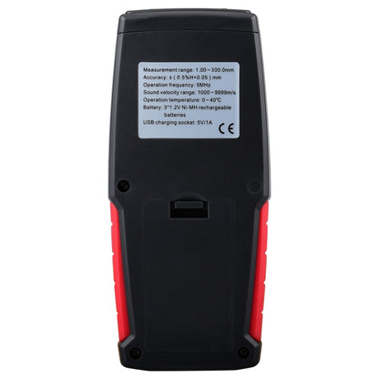 WT100A Digital Ultrasonic เครื่องวัดความหนา USB ชาร์จดิจิตอลความหนาโลหะเครื่องทดสอบความแม่นยำสูง, WT100A