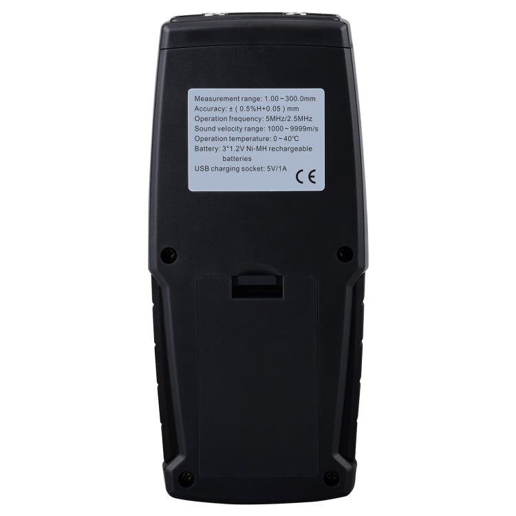 WT130A Digital Ultrasonic เครื่องวัดความหนา USB ชาร์จดิจิตอลความหนาโลหะเครื่องทดสอบความแม่นยำสูง, WT130A