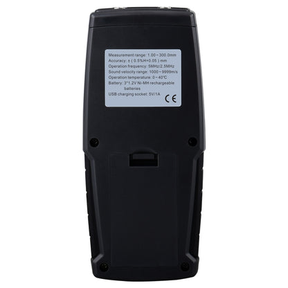 WT130A Digital Ultrasonic เครื่องวัดความหนา USB ชาร์จดิจิตอลความหนาโลหะเครื่องทดสอบความแม่นยำสูง, WT130A