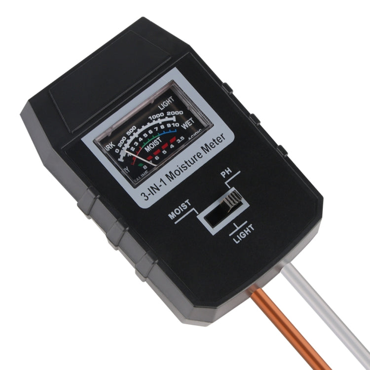 RZ97 Mini ดิน PH ความชื้นวัดความชื้น PH Meter ความชื้นในดิน Monitor เครื่องวัดความชื้นพืชสวน Farming Moisture Tester, RZ97