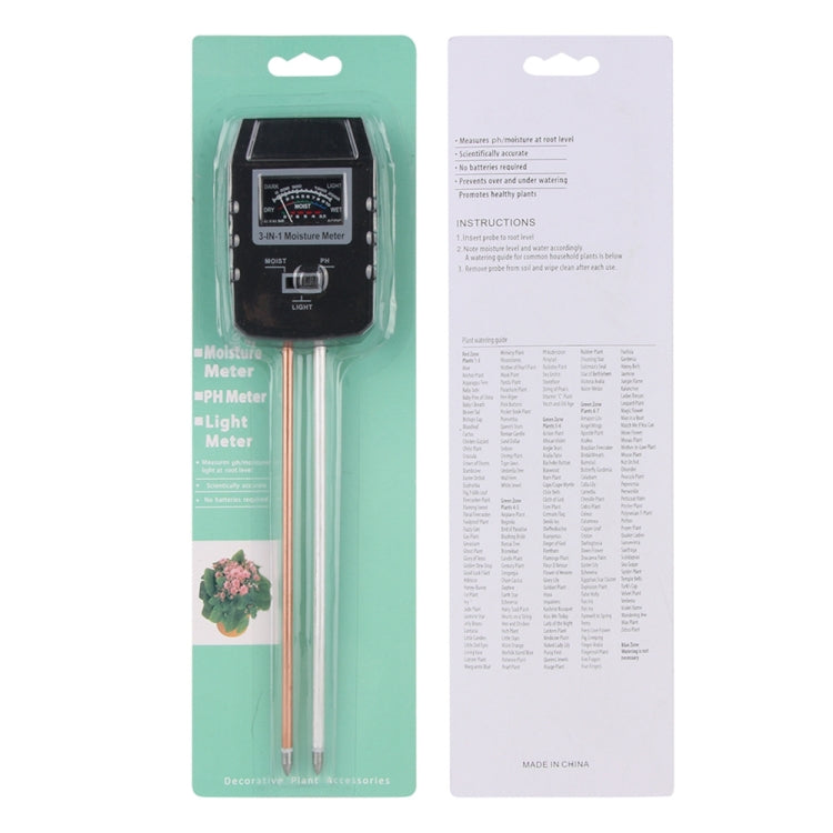 RZ97 Mini ดิน PH ความชื้นวัดความชื้น PH Meter ความชื้นในดิน Monitor เครื่องวัดความชื้นพืชสวน Farming Moisture Tester, RZ97
