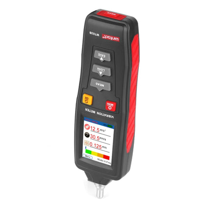 WINTACT WT63B เครื่องวิเคราะห์การสั่นสะเทือนแบบมือถือ เครื่องวัดการสั่นสะเทือนแบบดิจิตอล