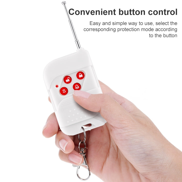 รีโมทคอนโทรลไร้สาย 433MHz 12V พวงกุญแจ Telecontrol สำหรับ PSTN GSM Home Burglar Security ALARM System