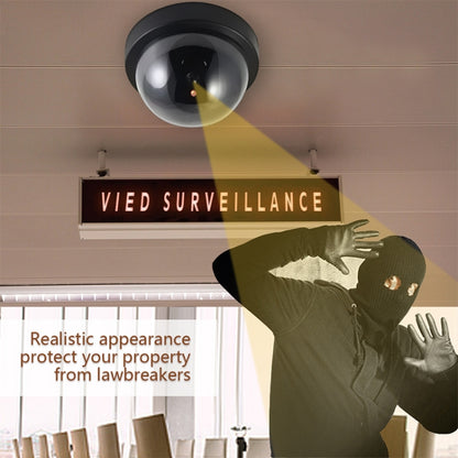 กล้องวงจรปิดอินฟราเรดกันน้ำกลางแจ้ง Dummy Dome LED การเฝ้าระวังความปลอดภัย กล้อง, Dome LED Surveillance Security Camera