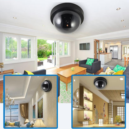กล้องวงจรปิดอินฟราเรดกันน้ำกลางแจ้ง Dummy Dome LED การเฝ้าระวังความปลอดภัย กล้อง, Dome LED Surveillance Security Camera