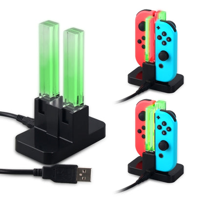 DOBE TNS-875 แท่นชาร์จแท่นชาร์จสำหรับ Nintendo Switch Joy-Con, TNS-875