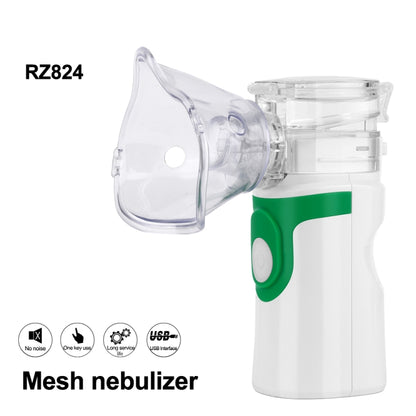 RZ824 Health Careตาข่ายNebulizerมือถือบ้านเด็กผู้ใหญ่หอบหืดInhaler Mini Care Inhale Nebulizerอัลตราโซนิก, RZ824