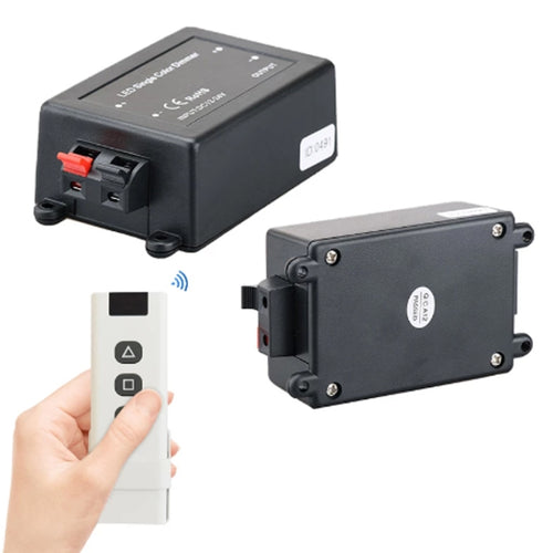 3 RF ไร้สาย 12-24V LED Dimmer Controller สำหรับ SMD 3528 SMD 5050 เดี่ยวสี 12v Led Strip Iight, DC 12v 96w/24v 192w