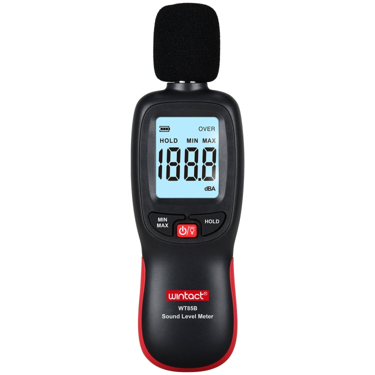 WT85B เครื่องวัดระดับเสียงดิจิตอลเดซิเบลเมตรเครื่องวัดเสียงรบกวนแบบดิจิตอลเครื่องทดสอบเสียงรบกวนด้านสิ่งแวดล้อม, WT85B White, WT85B Black