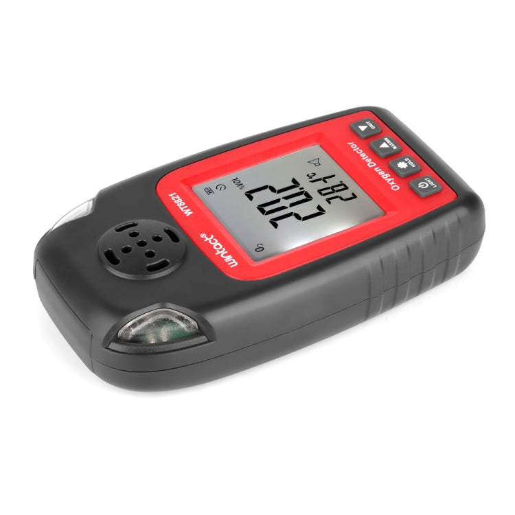 WINTACT WT8821 เครื่องตรวจจับออกซิเจน เซ็นเซอร์ก๊าซออกซิเจนอิสระคำเตือนเครื่องตรวจจับสัญญาณเตือนพิษที่มีความไวสูง, WT8821