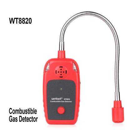 WINTACT WT8820 เครื่องตรวจจับสัญญาณเตือนแก๊สสำหรับบ้านก๊าซรั่วเล็กน้อยไวไฟเครื่องตรวจจับก๊าซธรรมชาติรั่ว Monitor เครื่องวิเคราะห์ก๊าซ, WT8820