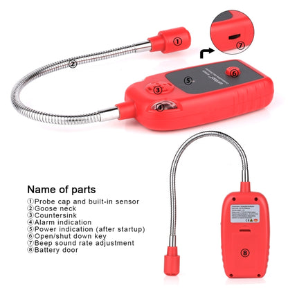WINTACT WT8820 เครื่องตรวจจับสัญญาณเตือนแก๊สสำหรับบ้านก๊าซรั่วเล็กน้อยไวไฟเครื่องตรวจจับก๊าซธรรมชาติรั่ว Monitor เครื่องวิเคราะห์ก๊าซ, WT8820