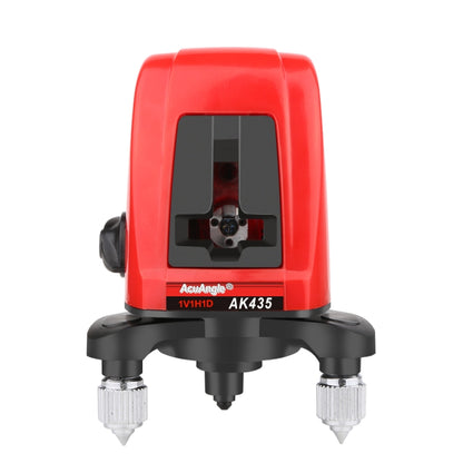 AK435 ระดับเลเซอร์ 3D Self Leveling 2 เส้นเลเซอร์แนวนอนแนวตั้งเลเซอร์ระดับ 360 ขาตั้งกล้องมินิเลเซอร์ระดับ