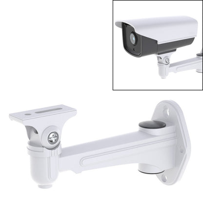 กล้องวงจรปิด Wall Mount Stand อลูมิเนียมโลหะเงินวงเล็บในร่มกลางแจ้งสำหรับ Bullet กล้อง IP กล้องอุปกรณ์เสริม