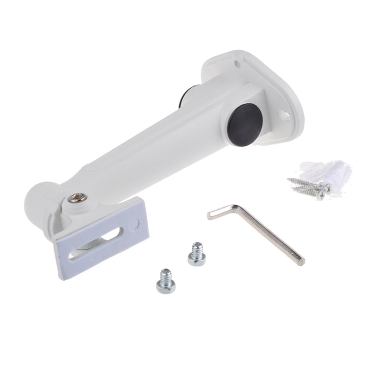 กล้องวงจรปิด Wall Mount Stand อลูมิเนียมโลหะเงินวงเล็บในร่มกลางแจ้งสำหรับ Bullet กล้อง IP กล้องอุปกรณ์เสริม