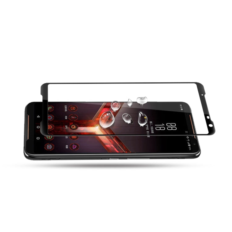 mocolo 0.33mm 9H 2.5D ฟิล์มกระจกนิรภัยแบบเต็มกาวสำหรับ Asus ROG Phone II
