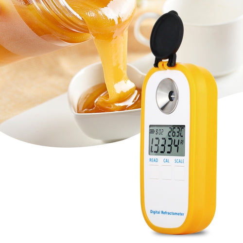 DR301 ดิจิตอลน้ำผึ้ง Refractometer วัดเนื้อหาน้ำตาลช่วง 090 Brix Refractometer Baume น้ำผึ้งน้ำความเข้มข้นเครื่องมือ, DR301