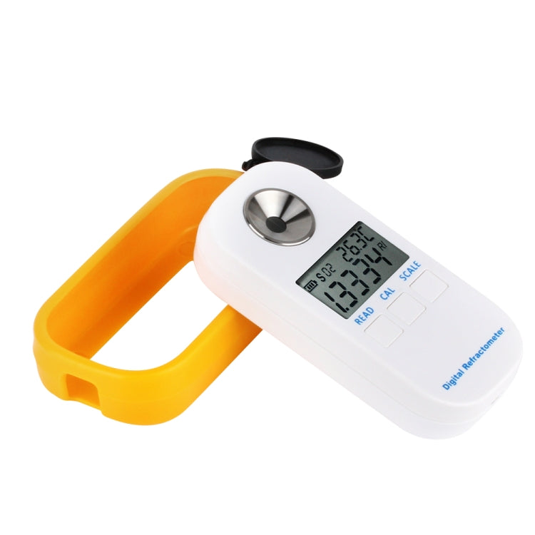DR202 ดิจิตอลน้ำทะเล Refractometer น้ำทะเลเครื่องวัดความเค็มช่วงแรงโน้มถ่วงเฉพาะ 0-100 ‰ คลอรีน 0 ~ 57 ‰ Refractometer, DR202