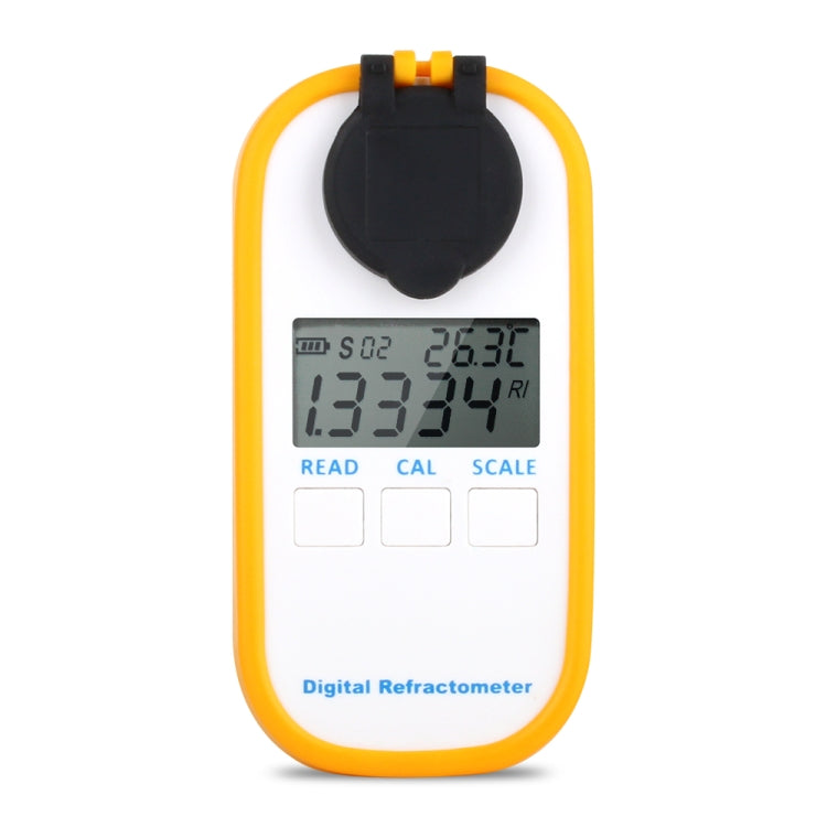 DR401 ดิจิตอลจอแสดงผล Refractometer Brix 0-50% แอลกอฮอล์ 0 ~ 22% Refractometer เบียร์ไวน์ผลไม้องุ่นน้ำตาล Saccharimeter, DR401