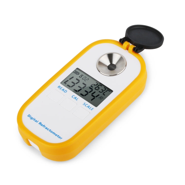 DR401 ดิจิตอลจอแสดงผล Refractometer Brix 0-50% แอลกอฮอล์ 0 ~ 22% Refractometer เบียร์ไวน์ผลไม้องุ่นน้ำตาล Saccharimeter, DR401
