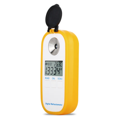 DR401 ดิจิตอลจอแสดงผล Refractometer Brix 0-50% แอลกอฮอล์ 0 ~ 22% Refractometer เบียร์ไวน์ผลไม้องุ่นน้ำตาล Saccharimeter, DR401