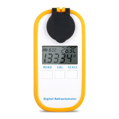 DR402 เบียร์ดิจิตอล Refractometer Wort Hydrometer Brix 0-50% ความเข้มข้นเมตร Refractometer อิเล็กทรอนิกส์ไวน์เครื่องทดสอบแอลกอฮอล์, DR402