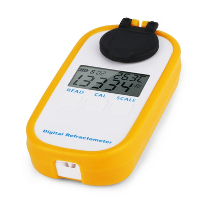 DR402 เบียร์ดิจิตอล Refractometer Wort Hydrometer Brix 0-50% ความเข้มข้นเมตร Refractometer อิเล็กทรอนิกส์ไวน์เครื่องทดสอบแอลกอฮอล์, DR402