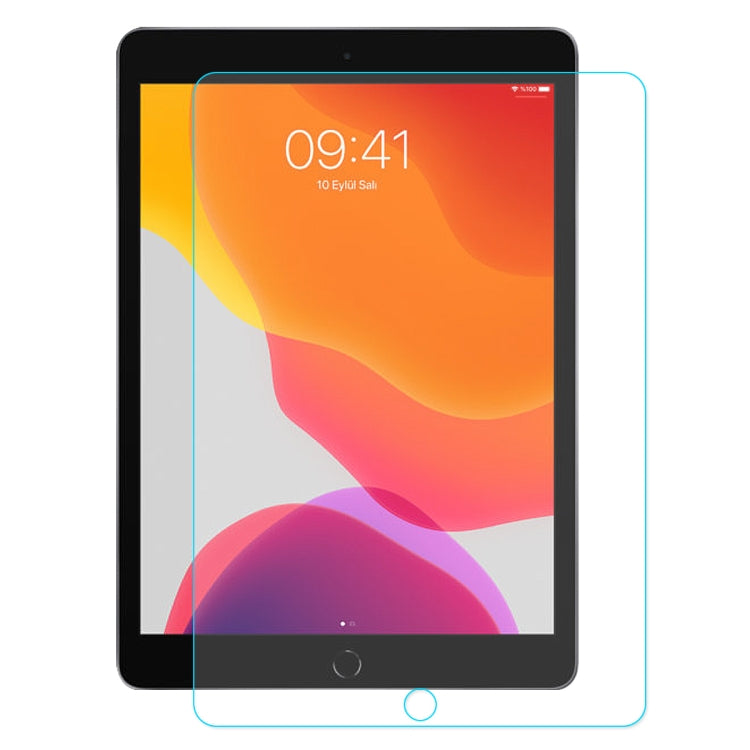 สำหรับ iPad 10.2 (2019) ENKAY Hat-Prince 0.33mm 9H ความแข็งพื้นผิว 2.5D ฟิล์มกระจกนิรภัยป้องกันการระเบิด