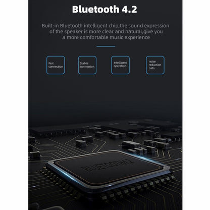 Fineblue MK-22 TWS ลำโพงบลูทูธดูดซับแม่เหล็กพร้อมลำโพงไฟ LED