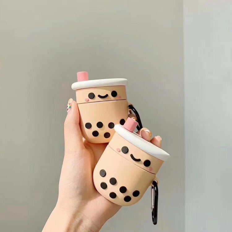 สำหรับ Apple AirPods 1/2 รุ่น Universal Pearl Milk Tea หูฟังบลูทูธเคส