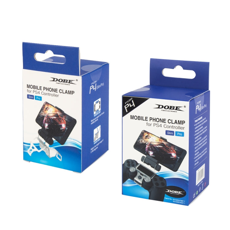 DOBE ที่วางโทรศัพท์มือถืออัจฉริยะแบบปรับได้สำหรับคอนโทรลเลอร์ PS4/Slim/Pro, TP4-016B