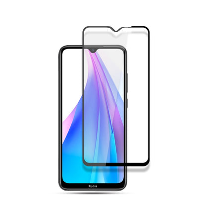 สำหรับ Xiaomi Redmi Note 8T 2 ชิ้น mocolo 0.33mm 9H 2.5D เต็มกาวฟิล์มกระจกนิรภัย, For Xiaomi Redmi Note 8T(2pcs)