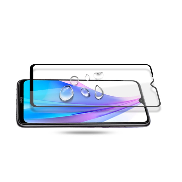 สำหรับ Xiaomi Redmi Note 8T 2 ชิ้น mocolo 0.33mm 9H 2.5D เต็มกาวฟิล์มกระจกนิรภัย, For Xiaomi Redmi Note 8T(2pcs)