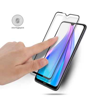 สำหรับ Xiaomi Redmi Note 8T 2 ชิ้น mocolo 0.33mm 9H 2.5D เต็มกาวฟิล์มกระจกนิรภัย, For Xiaomi Redmi Note 8T(2pcs)