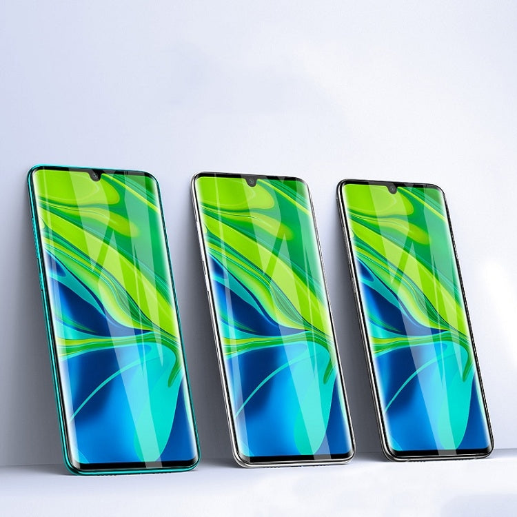 สำหรับ Xiaomi Mi Note 10 / Mi CC9 Pro mocolo 0.33mm 9H 3D โค้งเต็มหน้าจอฟิล์มกระจกนิรภัย, For Xiaomi Mi Note 10