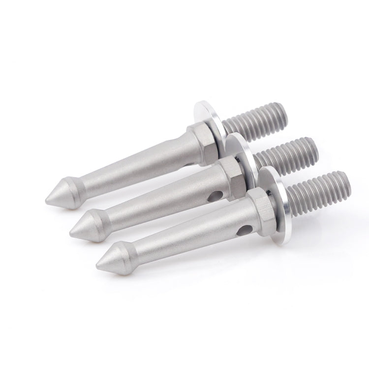3PCS Professional ขาตั้งกล้องสแตนเลสสตีลเท้า Spikes