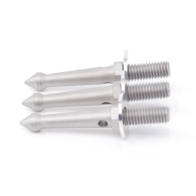 3PCS Professional ขาตั้งกล้องสแตนเลสสตีลเท้า Spikes
