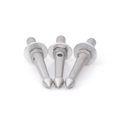 3PCS Professional ขาตั้งกล้องสแตนเลสสตีลเท้า Spikes