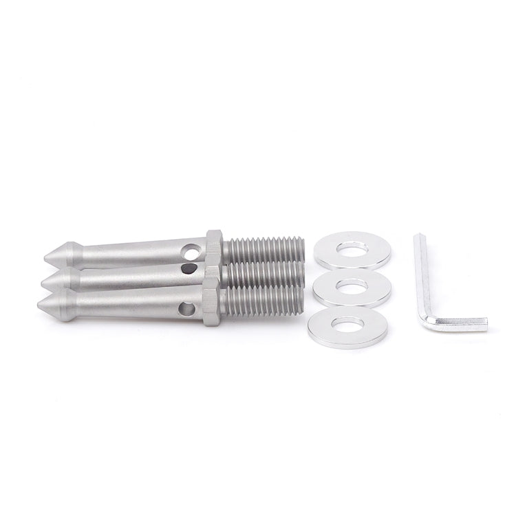3PCS Professional ขาตั้งกล้องสแตนเลสสตีลเท้า Spikes