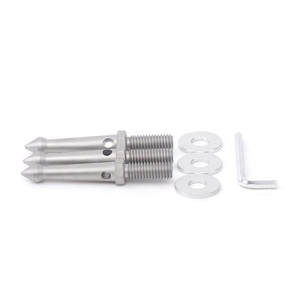 3PCS Professional ขาตั้งกล้องสแตนเลสสตีลเท้า Spikes