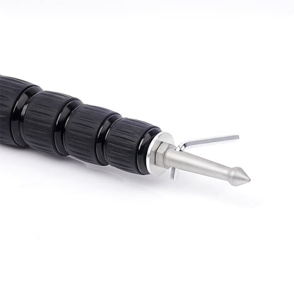 3PCS Professional ขาตั้งกล้องสแตนเลสสตีลเท้า Spikes