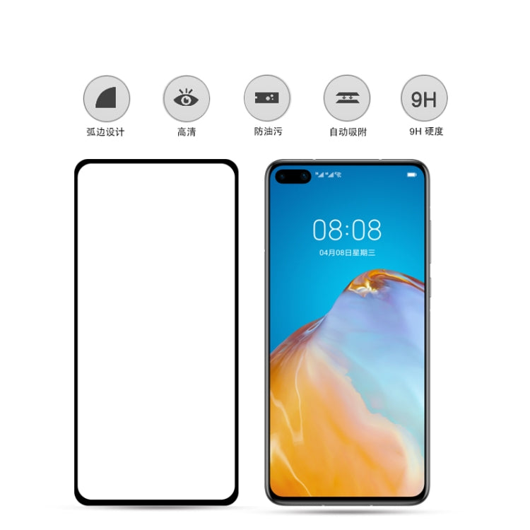 สำหรับ Huawei P40 mocolo 0.33mm 9H 2.5D เต็มกาวฟิล์มกระจกนิรภัย