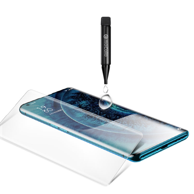 สำหรับ OPPO Find X2/ X2 Pro mocolo 9H 3D ฟิล์มกันรอย UV แบบเต็มหน้าจอ, For OPPO Find X2/ X2 Pro